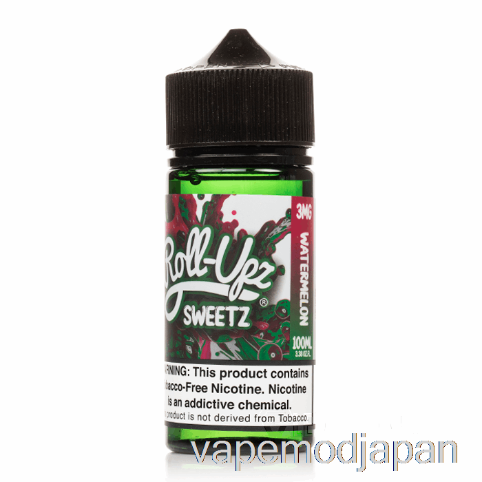 VAPE MOD スイカパンチ - ジュースロールアップズ - 100ml 6mg